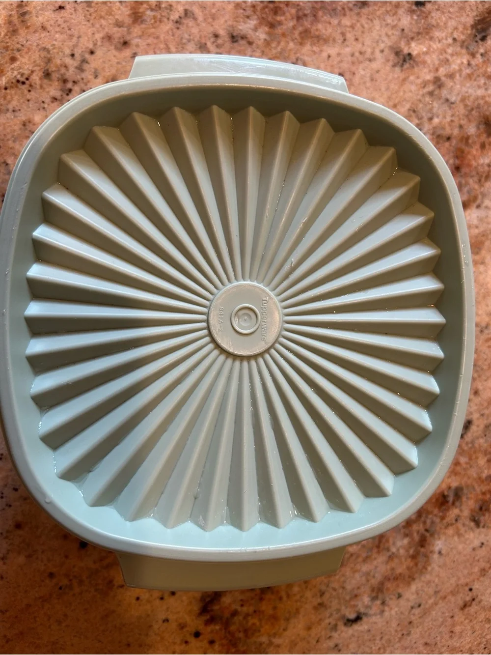 Tupperware seafoam green
